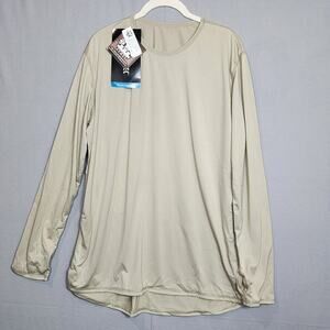 Army Light Weight Undershirt Top Tan Gen III‎ L1 Top C LR Sz L